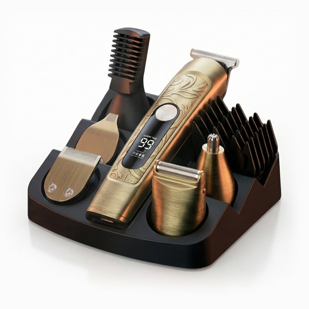 ShaverTech X1 Gold Edition - Beard Trimmer and Full Body Hair Trimmer